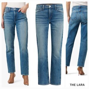 New JOE'S JEANS Women's (28) The LARA Mid Rise Cigarette Ankle Blue Jeans $198